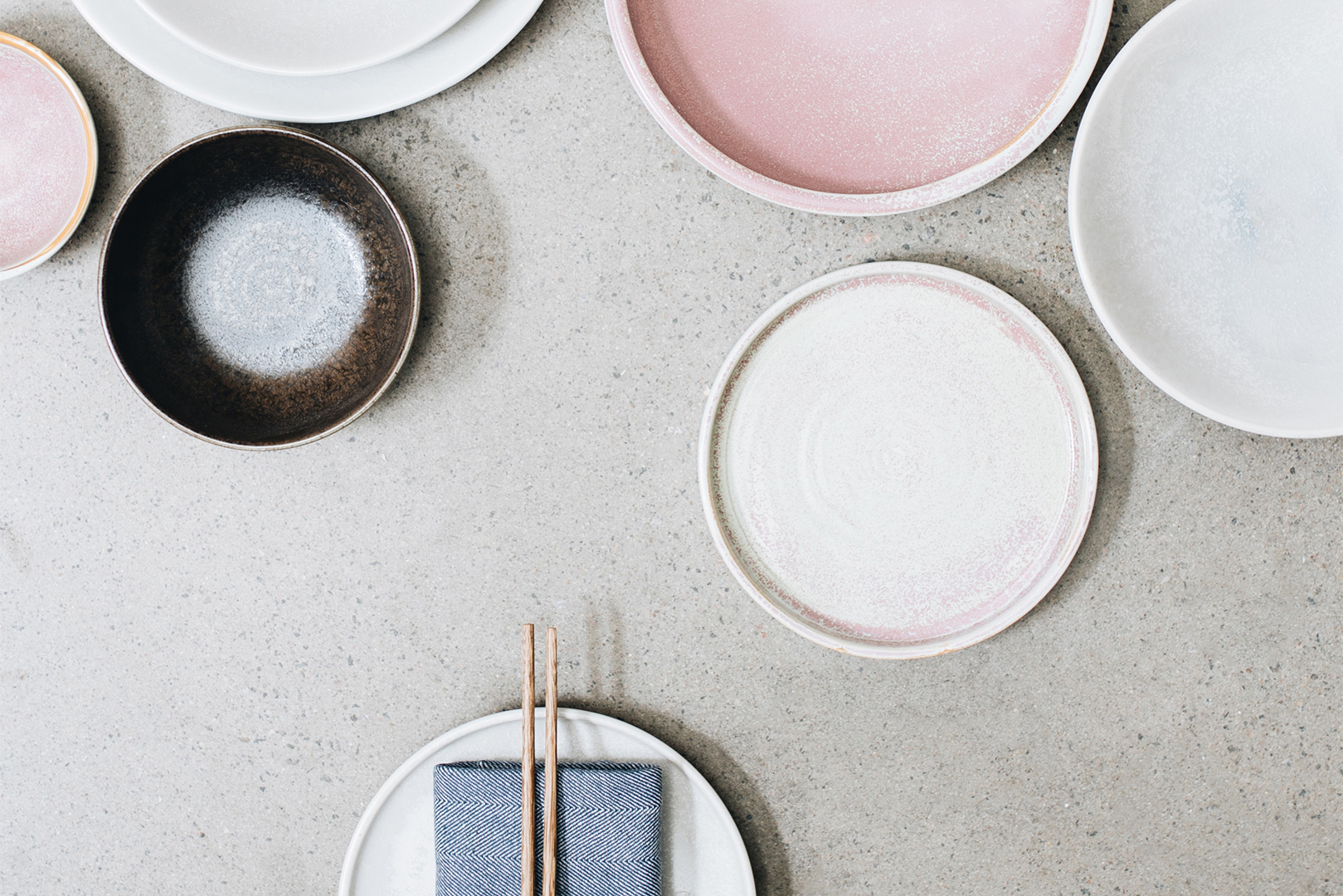 japanese-inspired plates